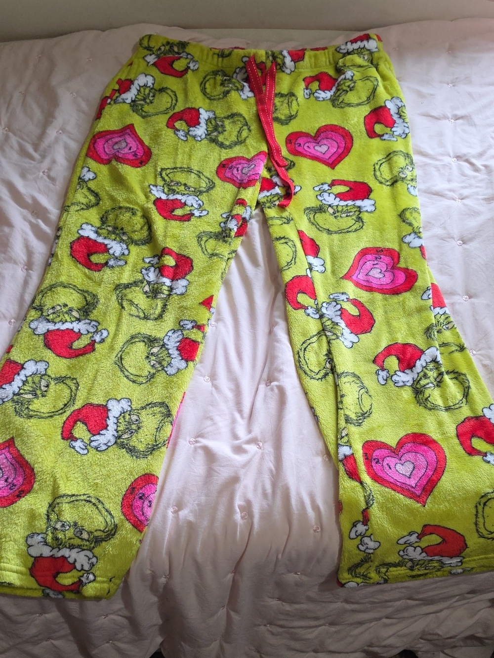 Grinch Fleece Pj Pants